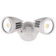Spot Lights Twin 30W 2500lm IP54 Tri Colour 132mm White Spot Lights Twin 30W 2500lm IP54 Tri Colour 132mm White